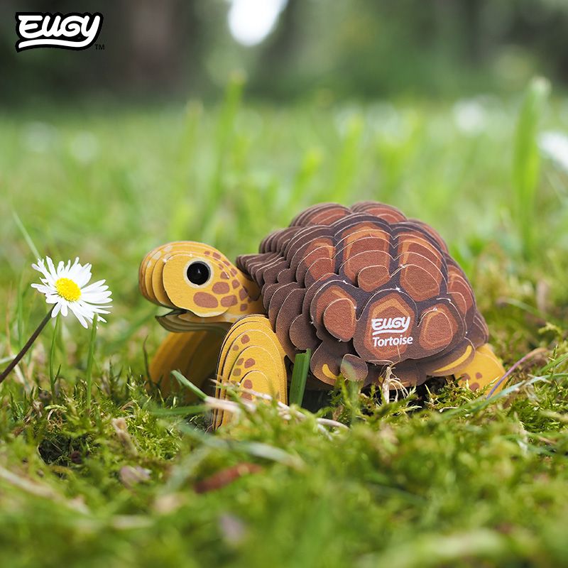 Tortoise 3D Cardboard Model Kit Eugy