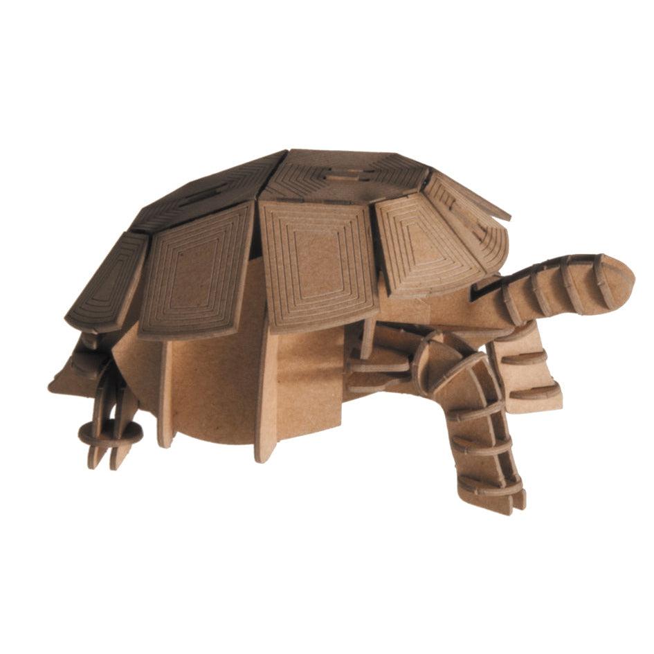 Tortoise 3D Cardboard Model Kit Fridolin