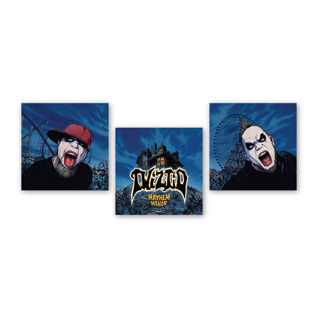 Twiztid: Mayhem Manor - Novela gráfica (Edición de vinilo de lujo)