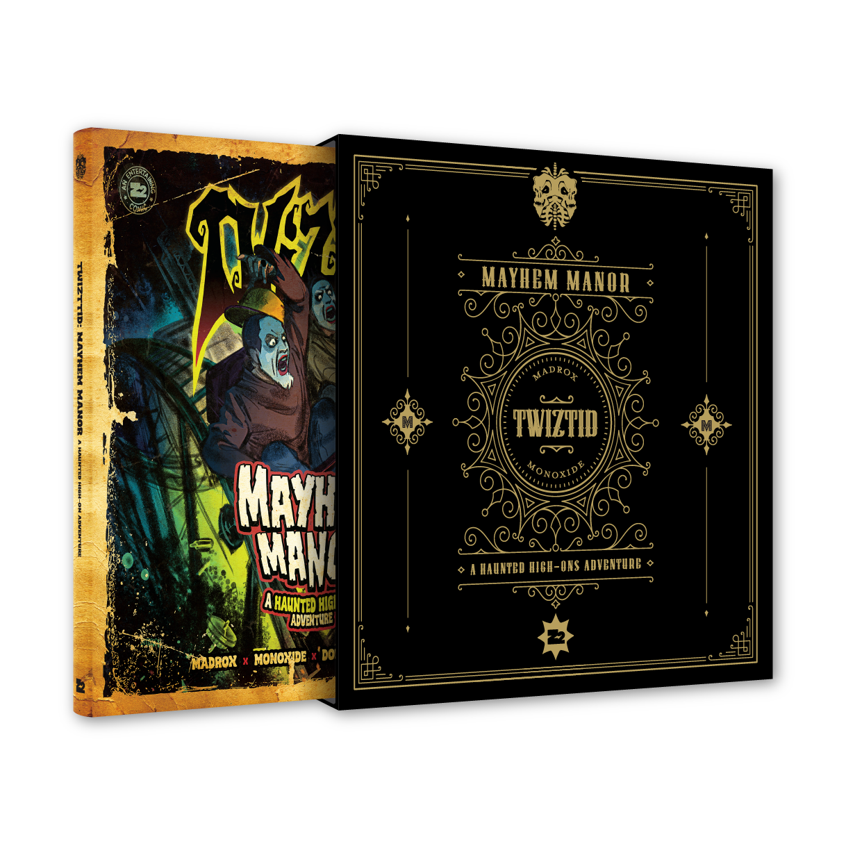 Twiztid: Mayhem Manor - Novela gráfica (Edición de vinilo de lujo)