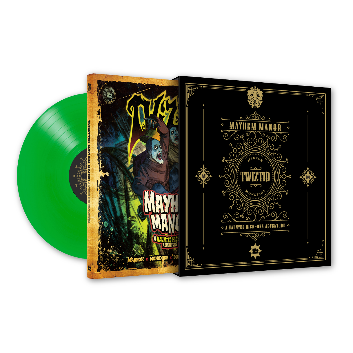 Twiztid: Mayhem Manor - Novela gráfica (Edición de vinilo de lujo)