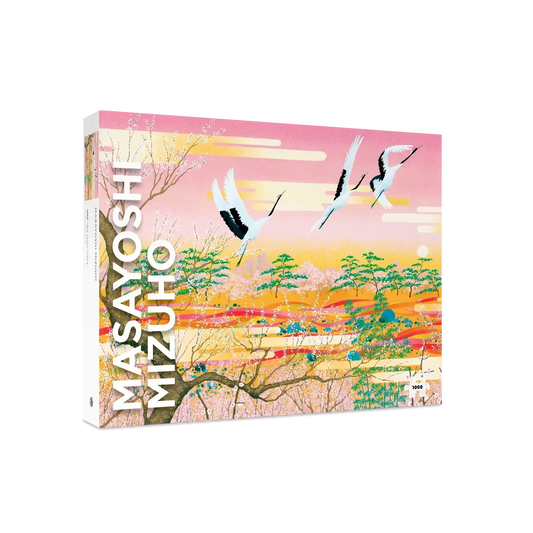 Ume Gasumi (Blossom's Morning Glow) 1000 Piece Jigsaw Puzzle Pomegranate