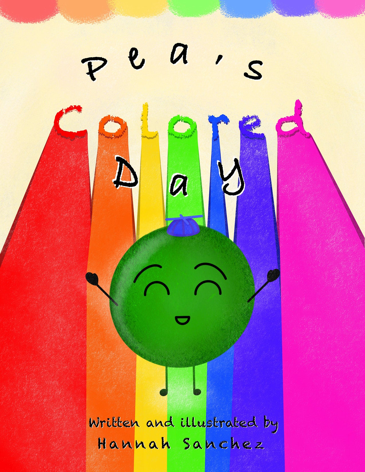 Pea's Colored Day - Paperback Children's Book - Creative By Sanchez