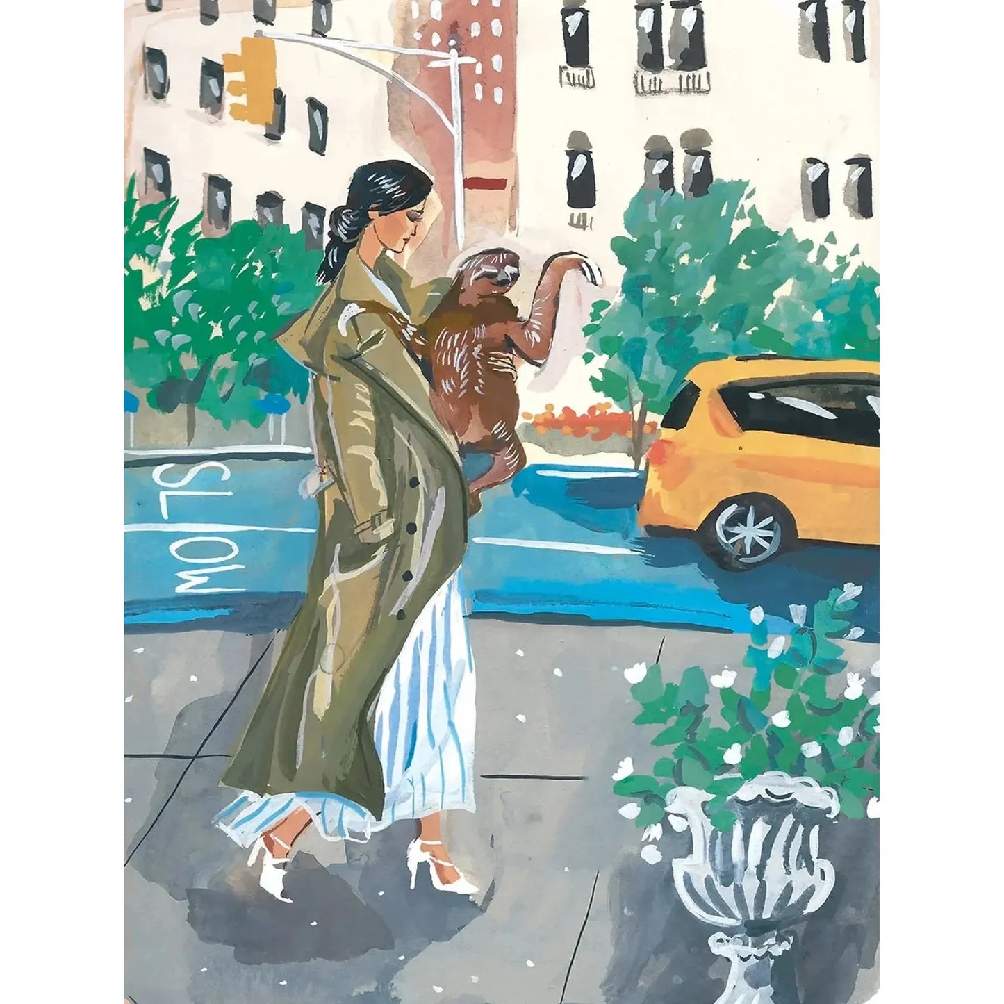 Urban Sloth 500 Piece Jigsaw Puzzle NYPC