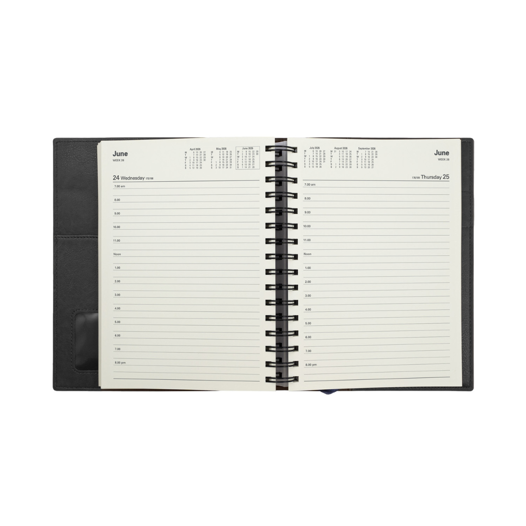 Valour - A5 Day-To-Page Diary - 2026 Calendar Year Planner
