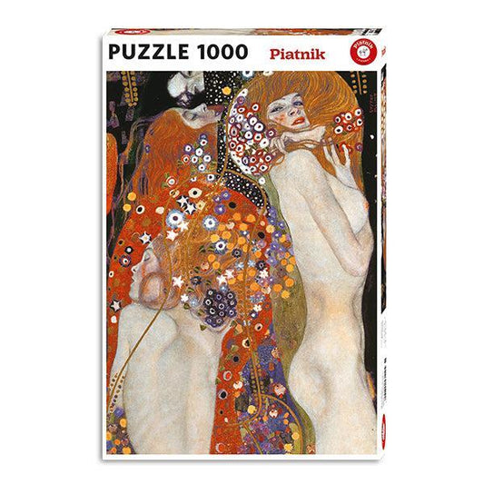 Water Serpents II by Klimt 1000 Piece Jigsaw Puzzle Piatnik