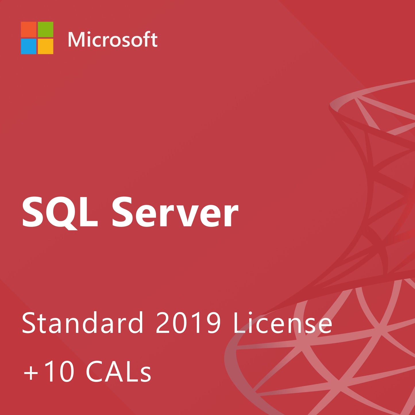 Microsoft SQL Server 2019 Standard - Licencia + 10 CAL