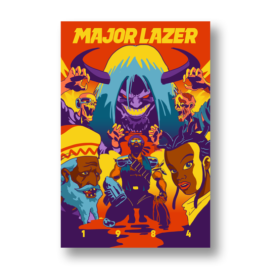 Major Lazer - Año negativo uno - Tapa blanda