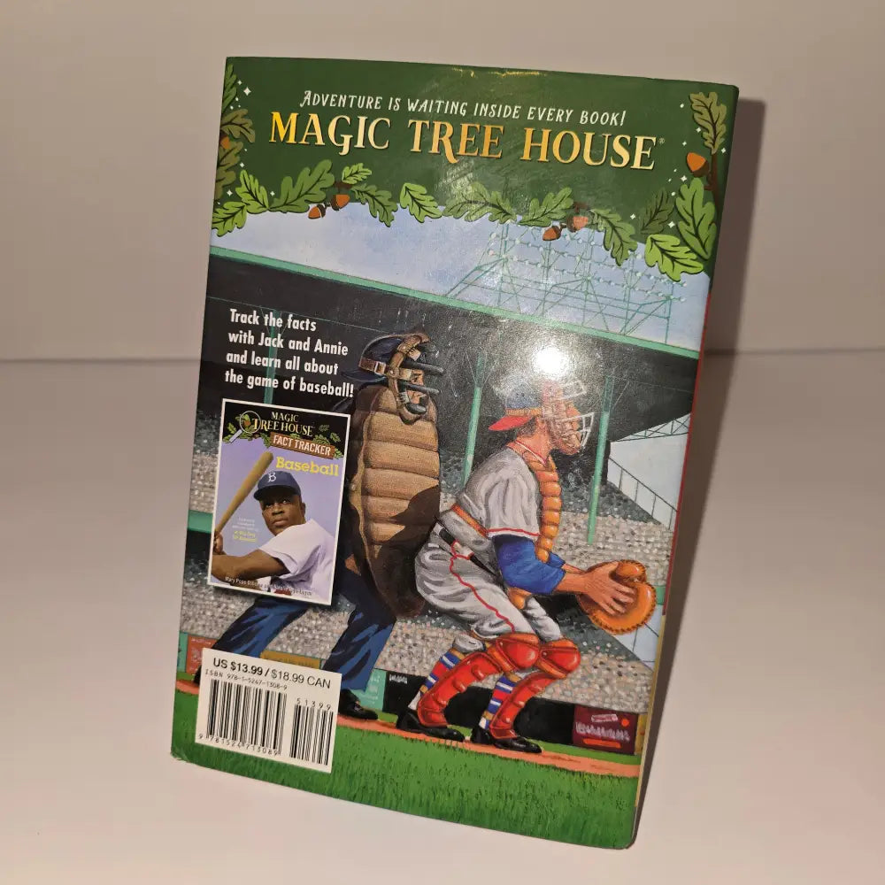 A Big Day for Baseball (Magic Tree House) by Mary Pope Osborne AG Ford - Used - Children’s Book