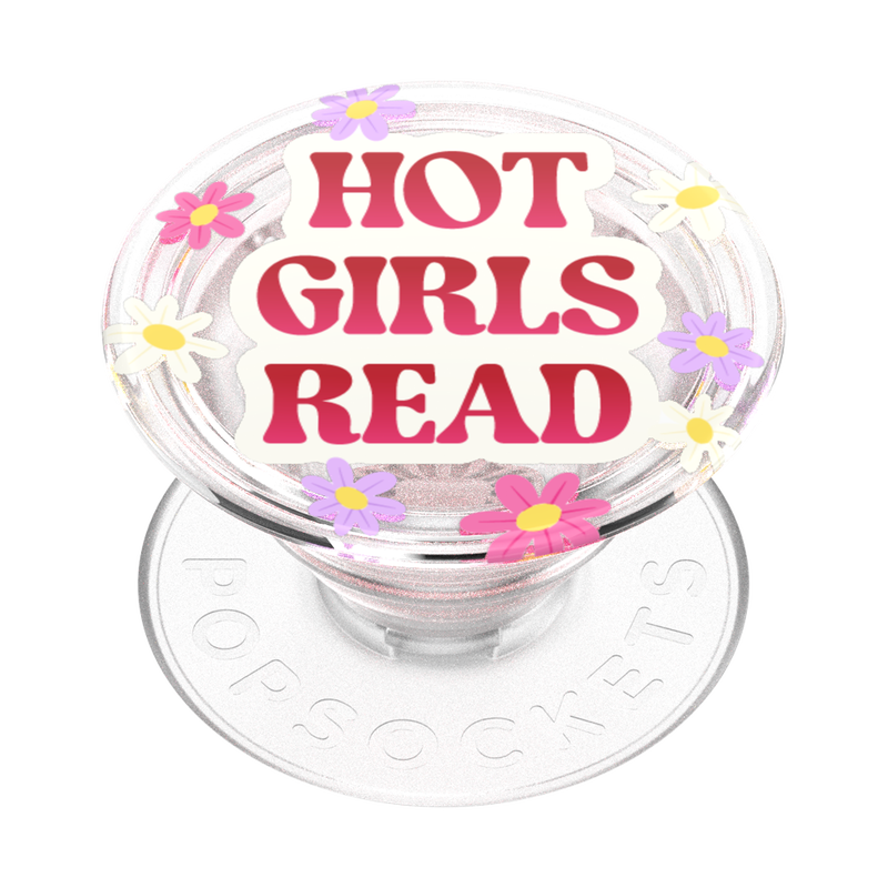 PopSockets Plant Hot Girls Read Clear Gloss