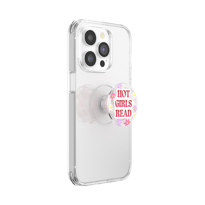 PopSockets Plant Hot Girls Read Clear Gloss