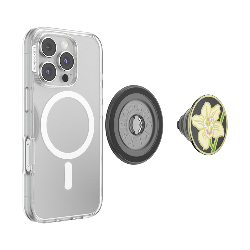 PopSockets MagSafe Enamel  Butter Orchid