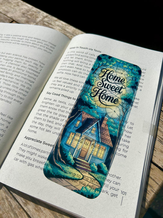 Home Sweet Home Bookmark – Cozy Home-Inspired Gift, Perfect for Book Lovers & Housewarming Keepsake