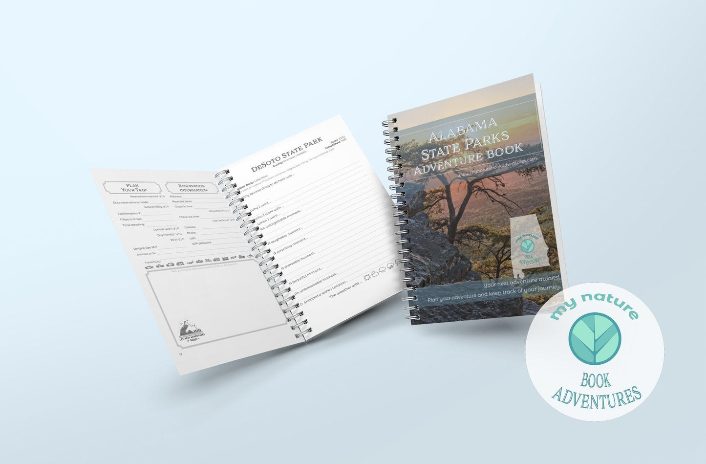 Alabama State Parks - Adventure Planning Journal