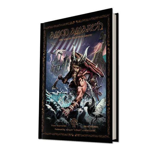 Amon Amarth: THE GREAT HEATHEN ARMY - Hardcover - BOOKS