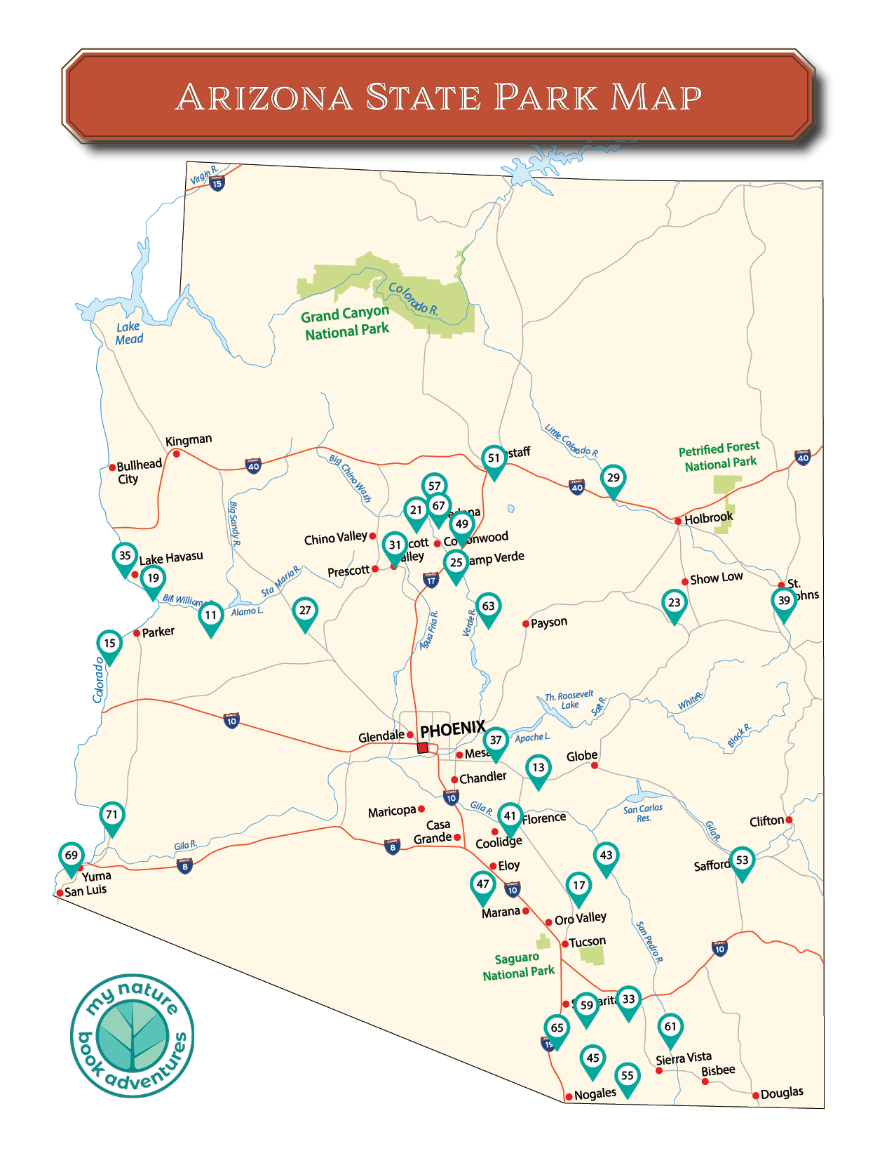 Arizona State Parks - Adventure Planning Journal