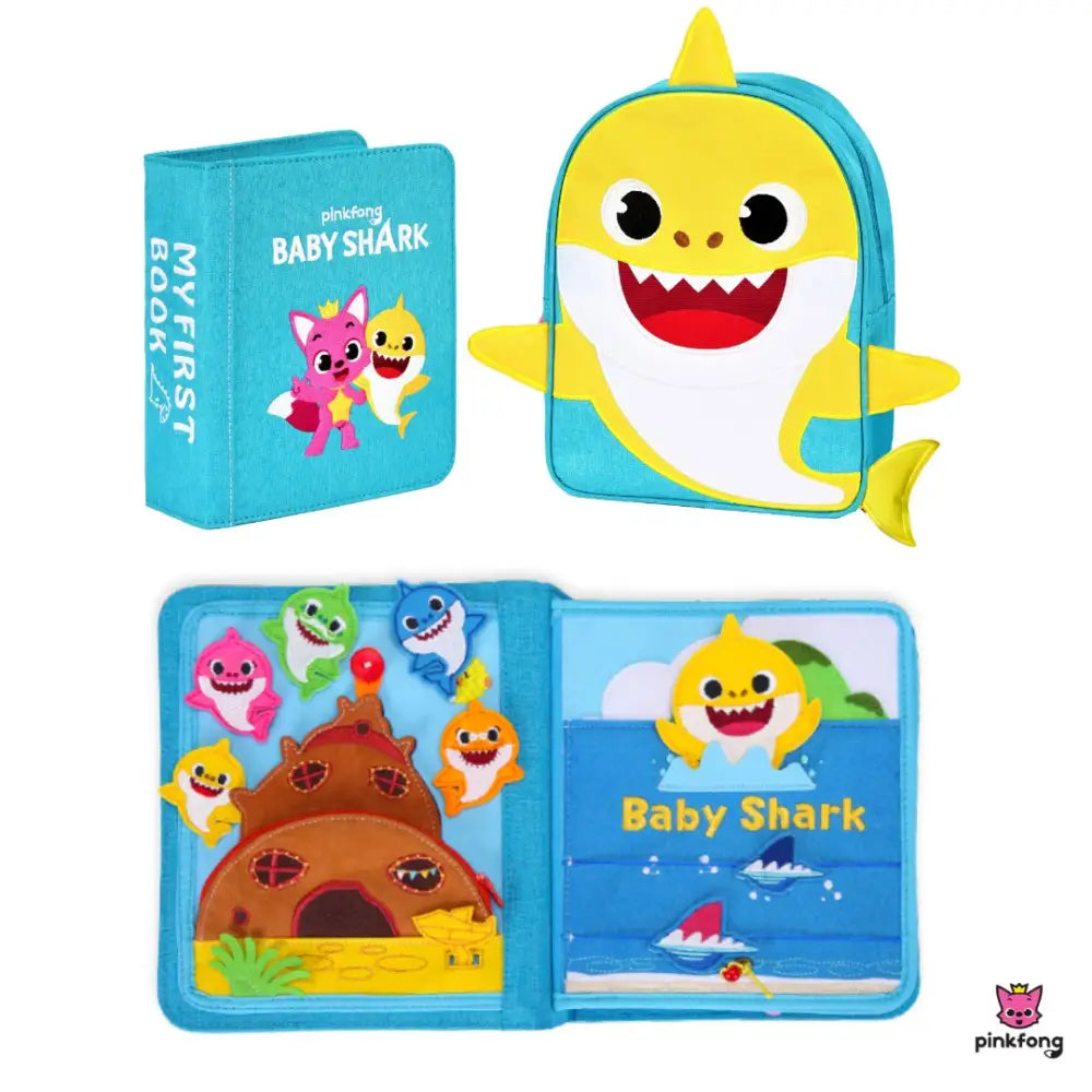 Baby Shark Busy Book Yellow Baby Toys & Activity Equipment