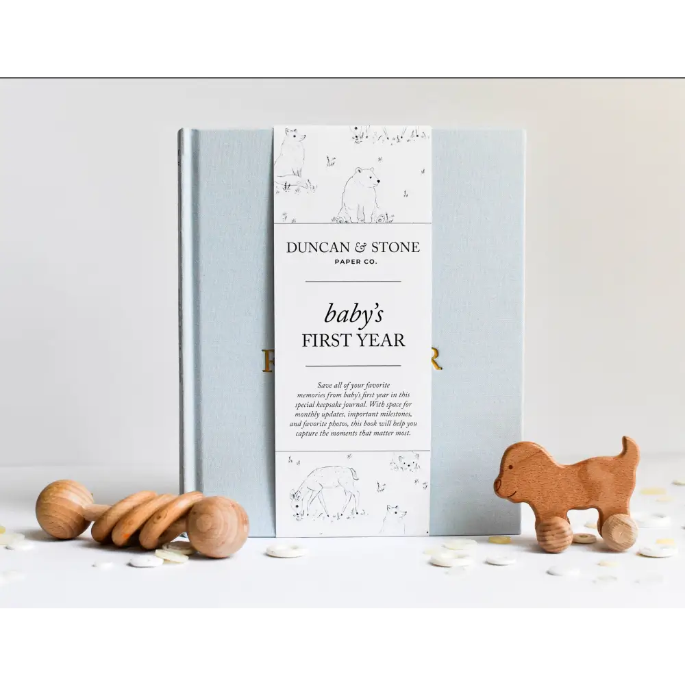 Baby’s First Year Sky Blue Baby Gift Sets
