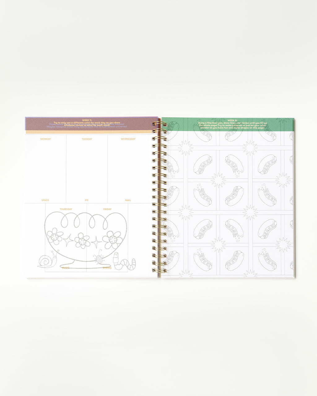 interior prompts of art journal