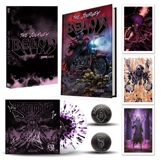 Beartooth: The Journey Below - SIGNED Super Deluxe Bundle - Book Edition