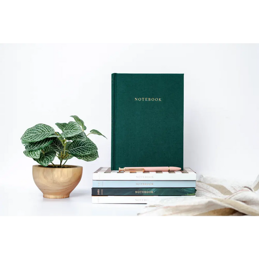 Blank Lined Journal: Emerald Emerald blank journal
