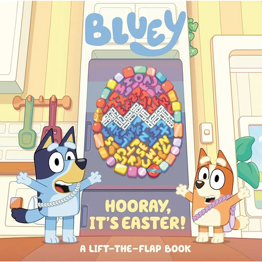 Bluey: Hooray It’s Easter!: A Lift-the-Flap Book by Penguin Young Readers Licenses