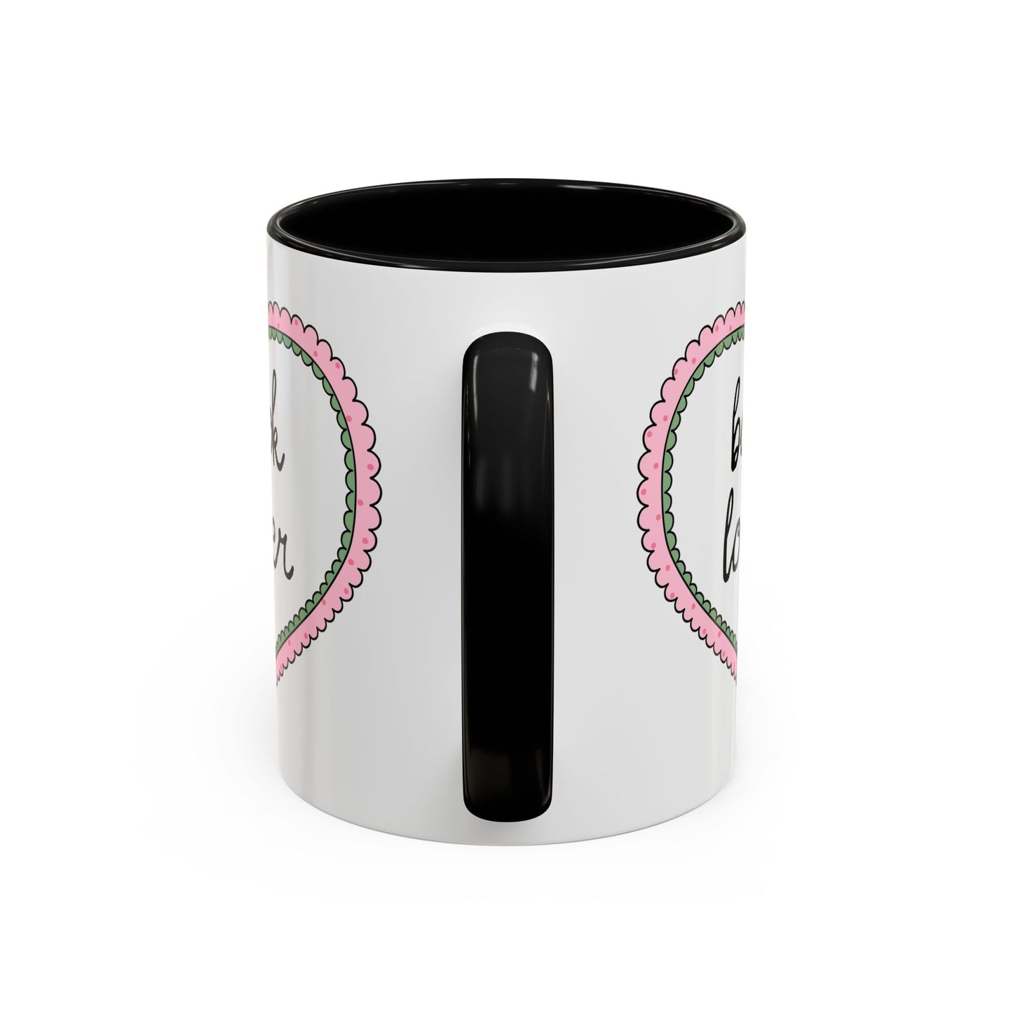 Book Lover Coffee Mug with Heart