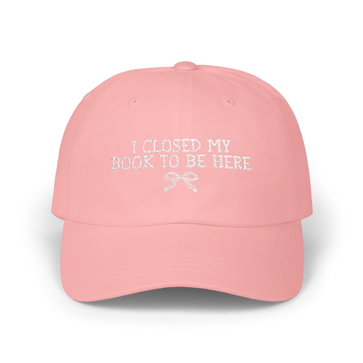 Book Lover Gift Idea: I Closed My Book to Be Here
