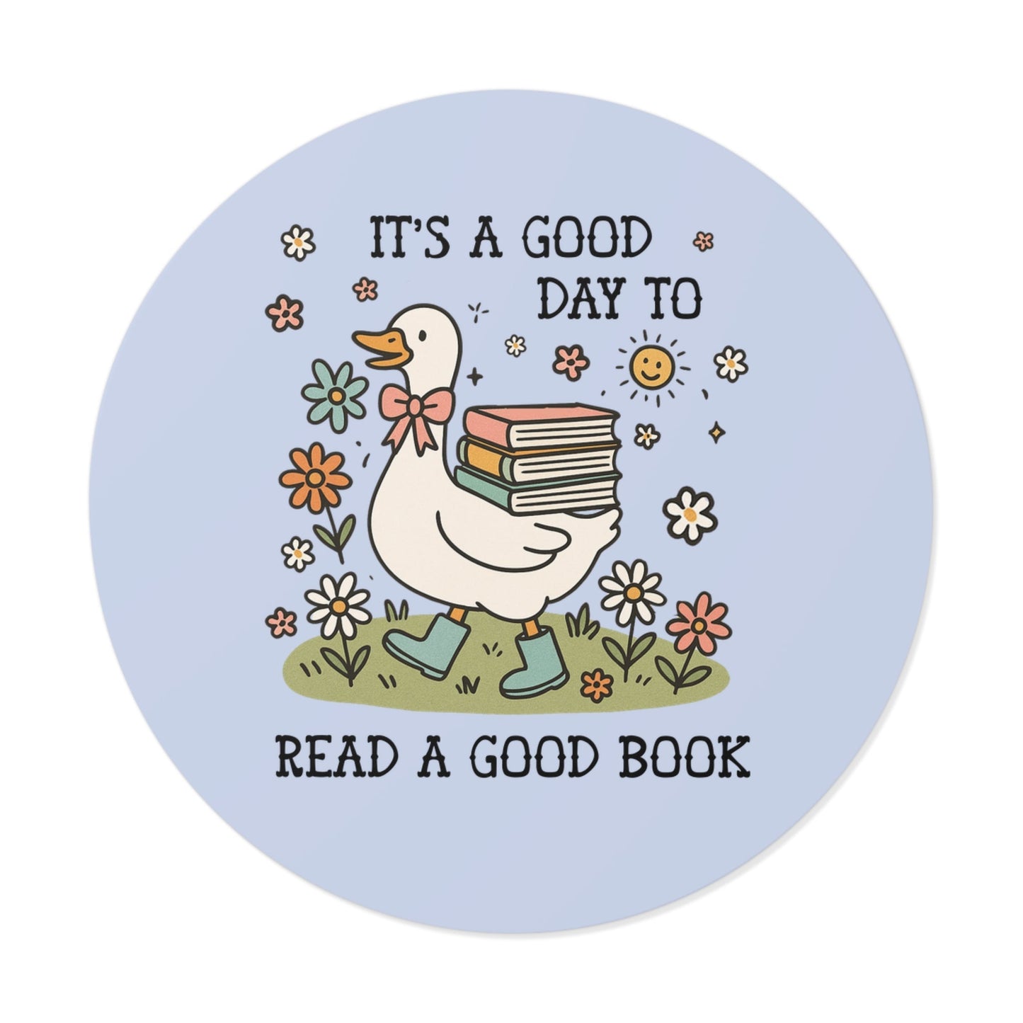 Book Lover Silly Goose