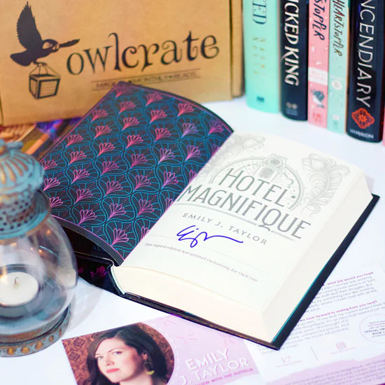 OwlCrate 'PEEK BEHIND THE CURTAIN' Box - Exclusive