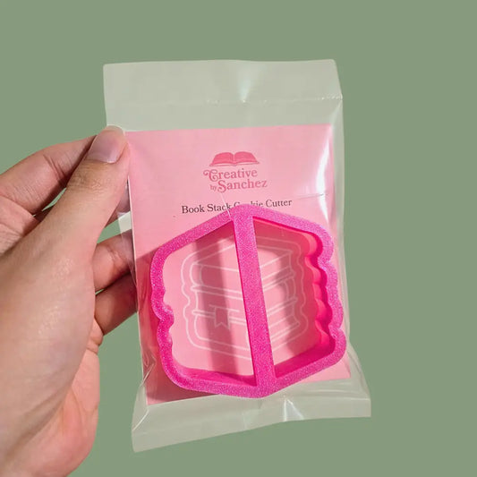 Book Stack Cookie Cutter - Cookie Cutter
