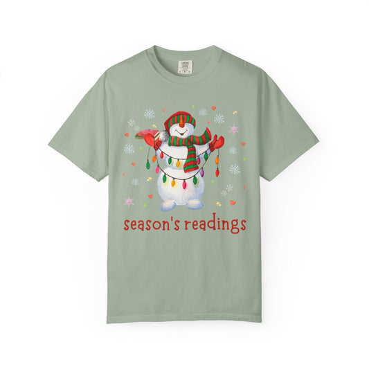 Bookish Christmas Tee Shirt