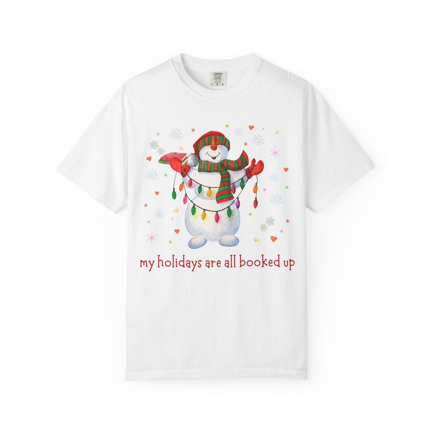 Bookish Christmas Tee Shirt