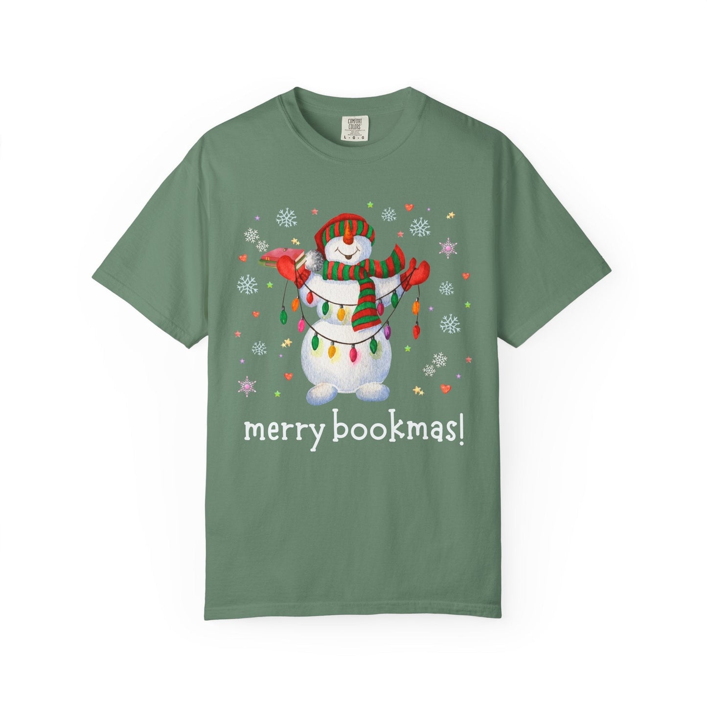 Bookish Christmas Tee Shirt
