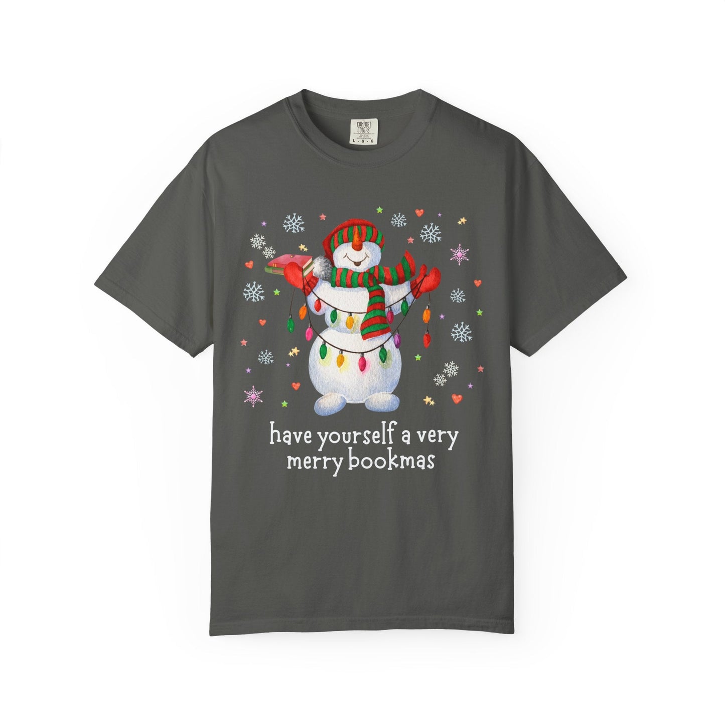 Bookish Christmas Tee Shirt