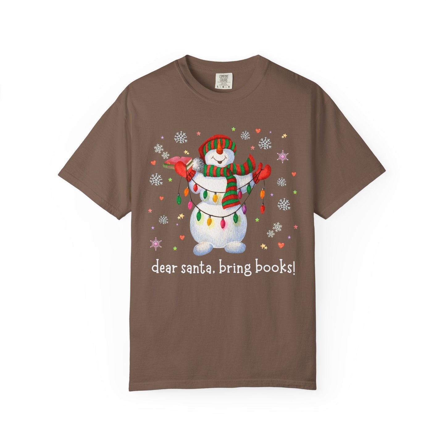 Bookish Christmas Tee Shirt