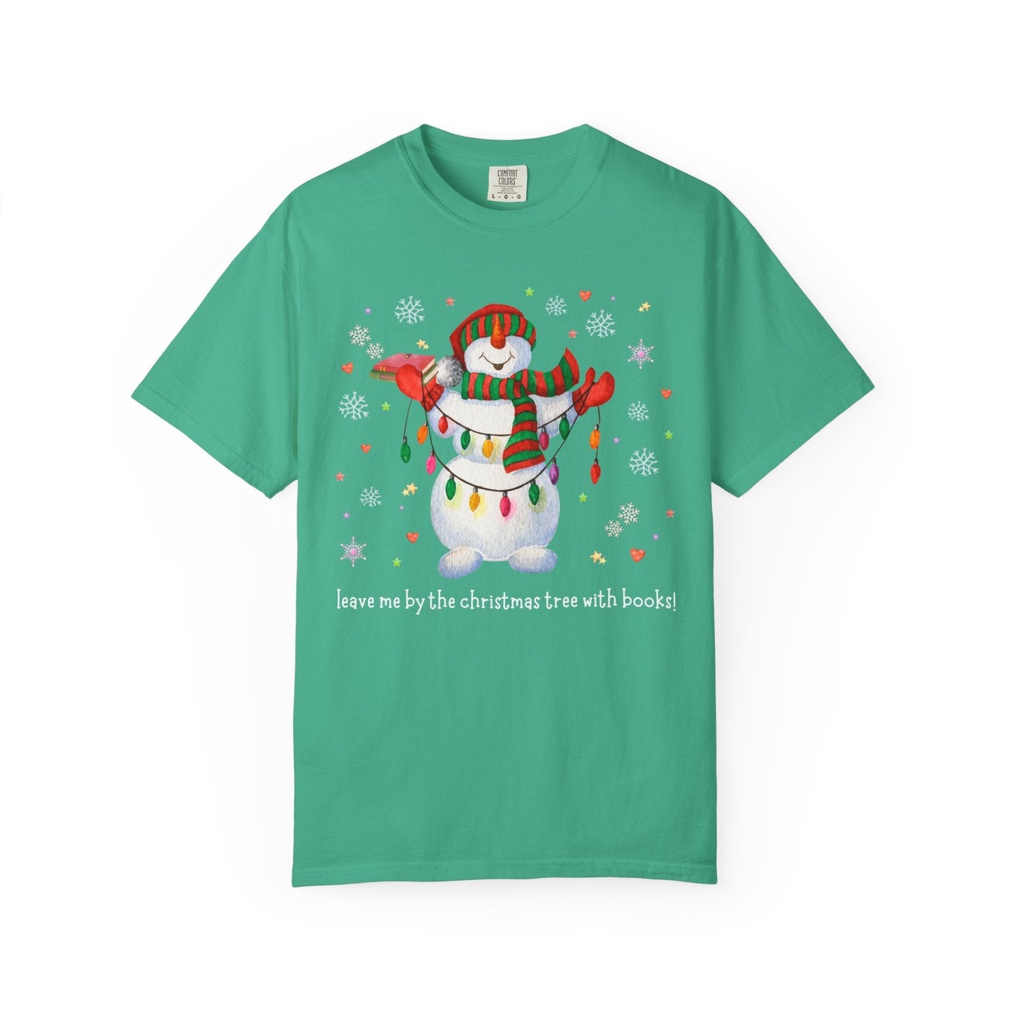 Bookish Christmas Tee Shirt