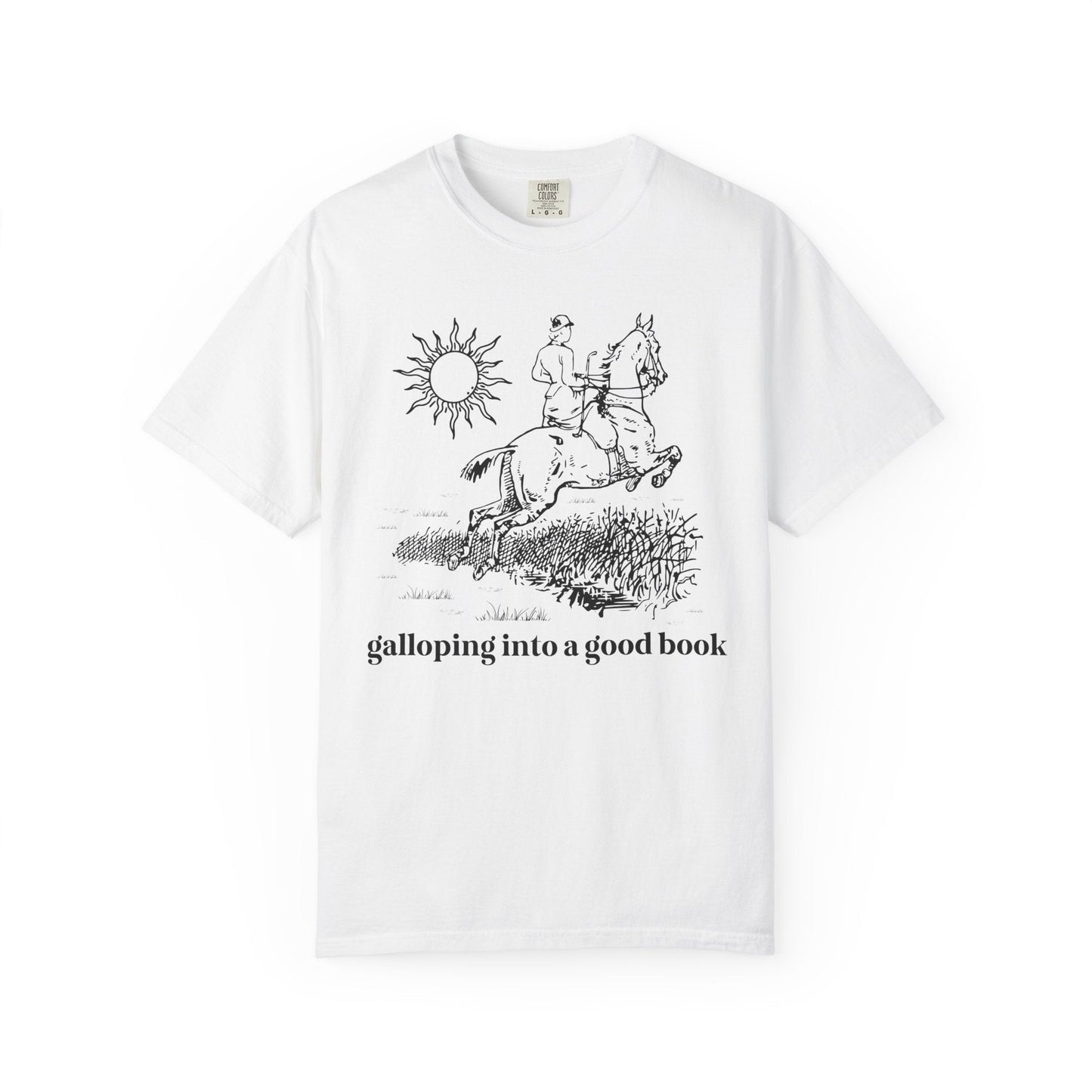 Galloping Into a Good Book T-Shirt