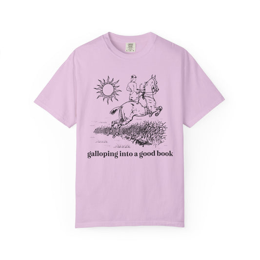 Galloping Into a Good Book T-Shirt