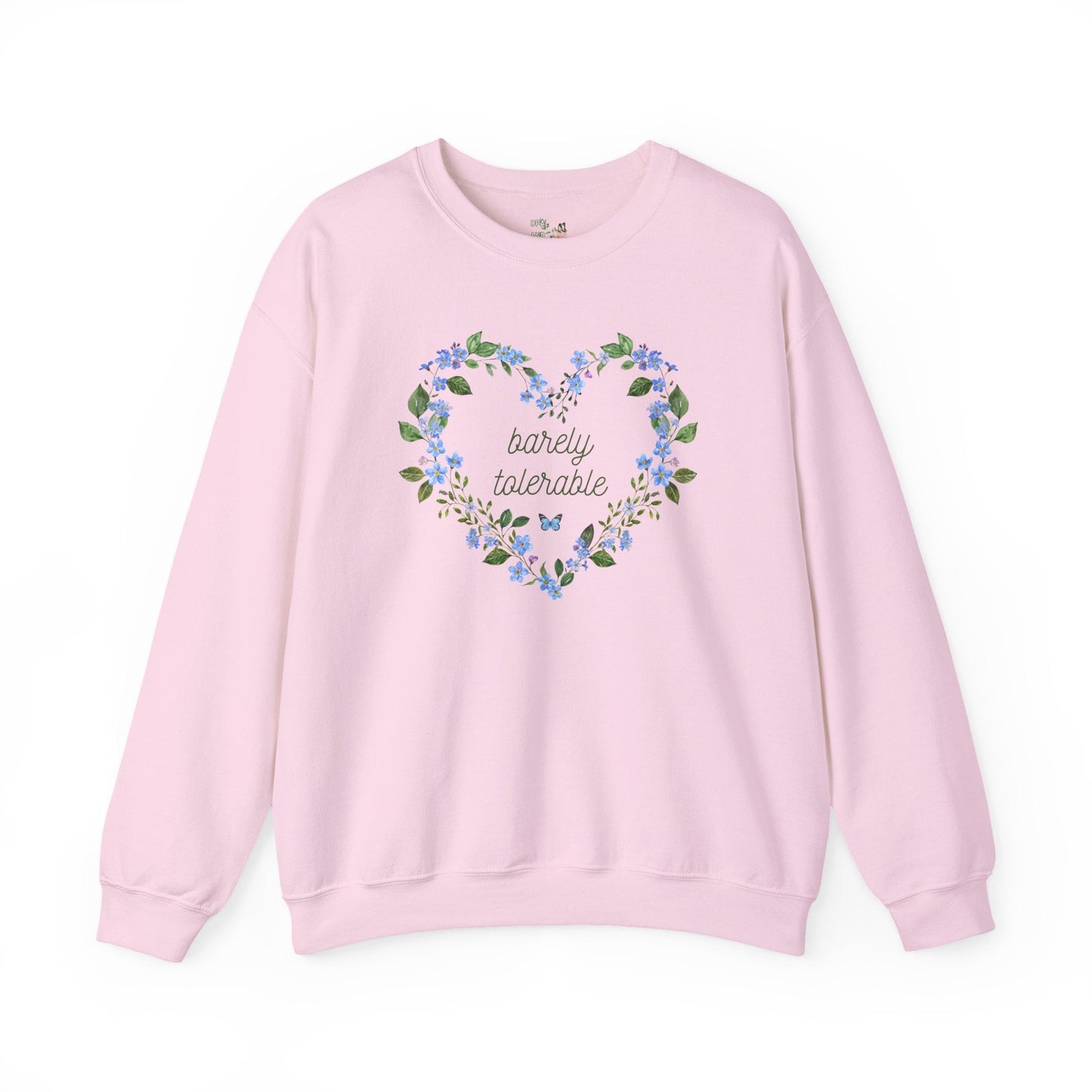 Bookish Jane Austen Sweatshirt: Barely Tolerable