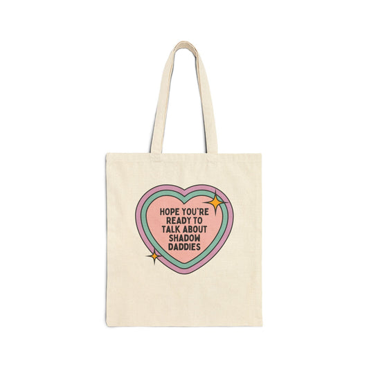 Bookish Shadow Daddy Tote Bag
