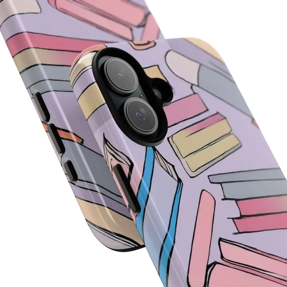 Books Pattern Tough Cases for Most Phone Types - Phone Case