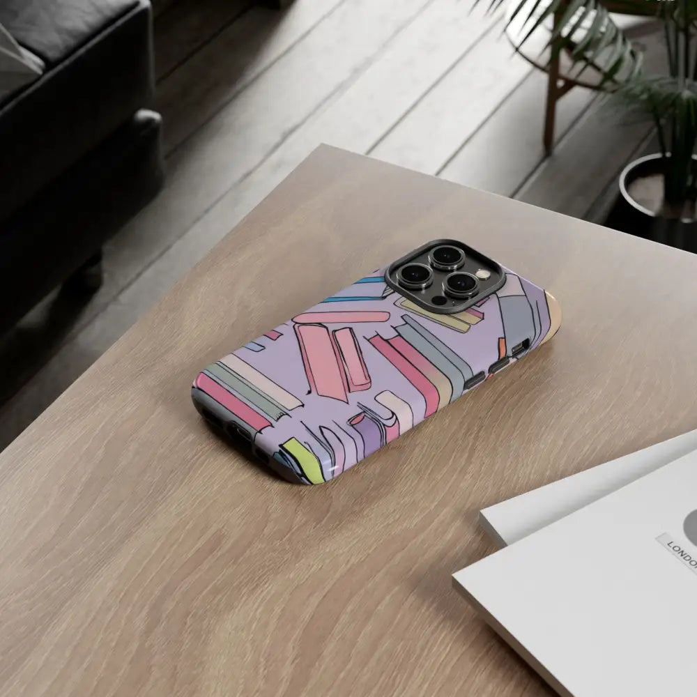 Books Pattern Tough Cases for Most Phone Types - Phone Case
