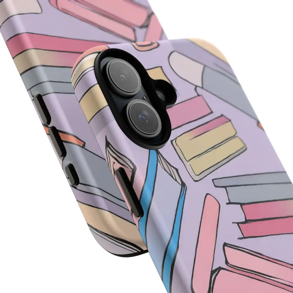 Books Pattern Tough Cases for Most Phone Types - Phone Case