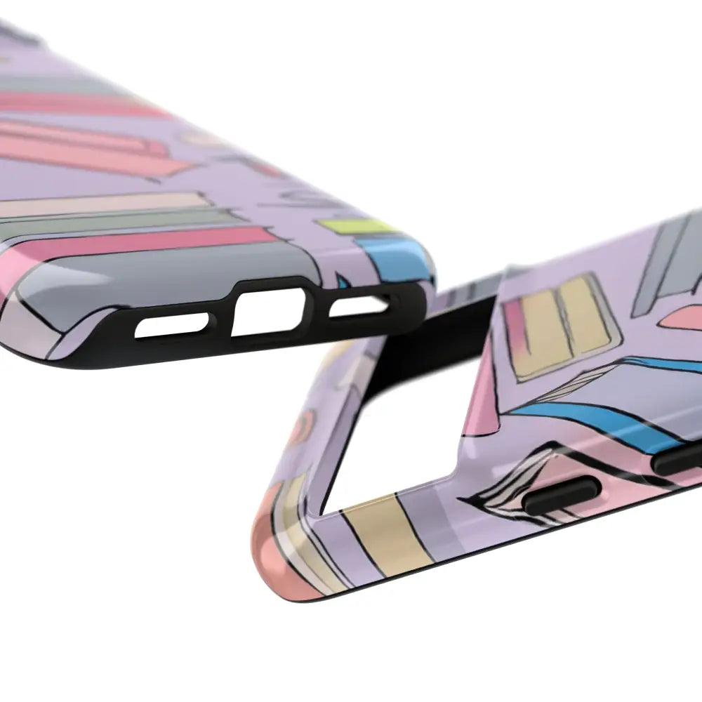 Books Pattern Tough Cases for Most Phone Types - Phone Case