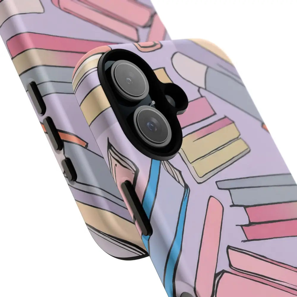 Books Pattern Tough Cases for Most Phone Types - Phone Case