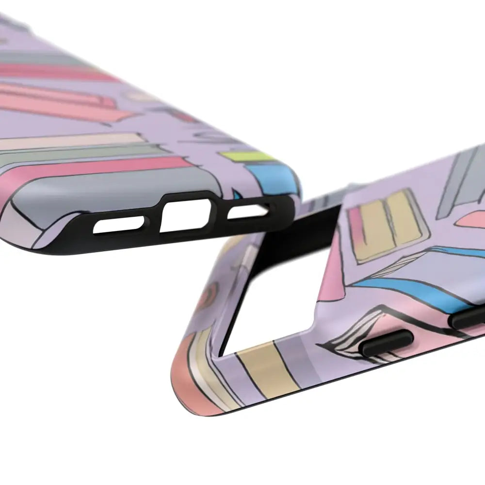 Books Pattern Tough Cases for Most Phone Types - Phone Case