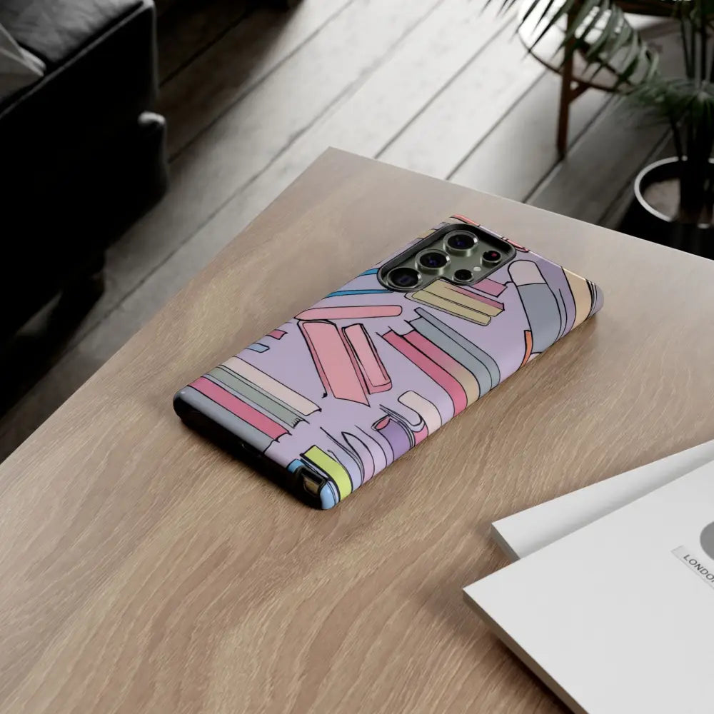 Books Pattern Tough Cases for Most Phone Types - Phone Case