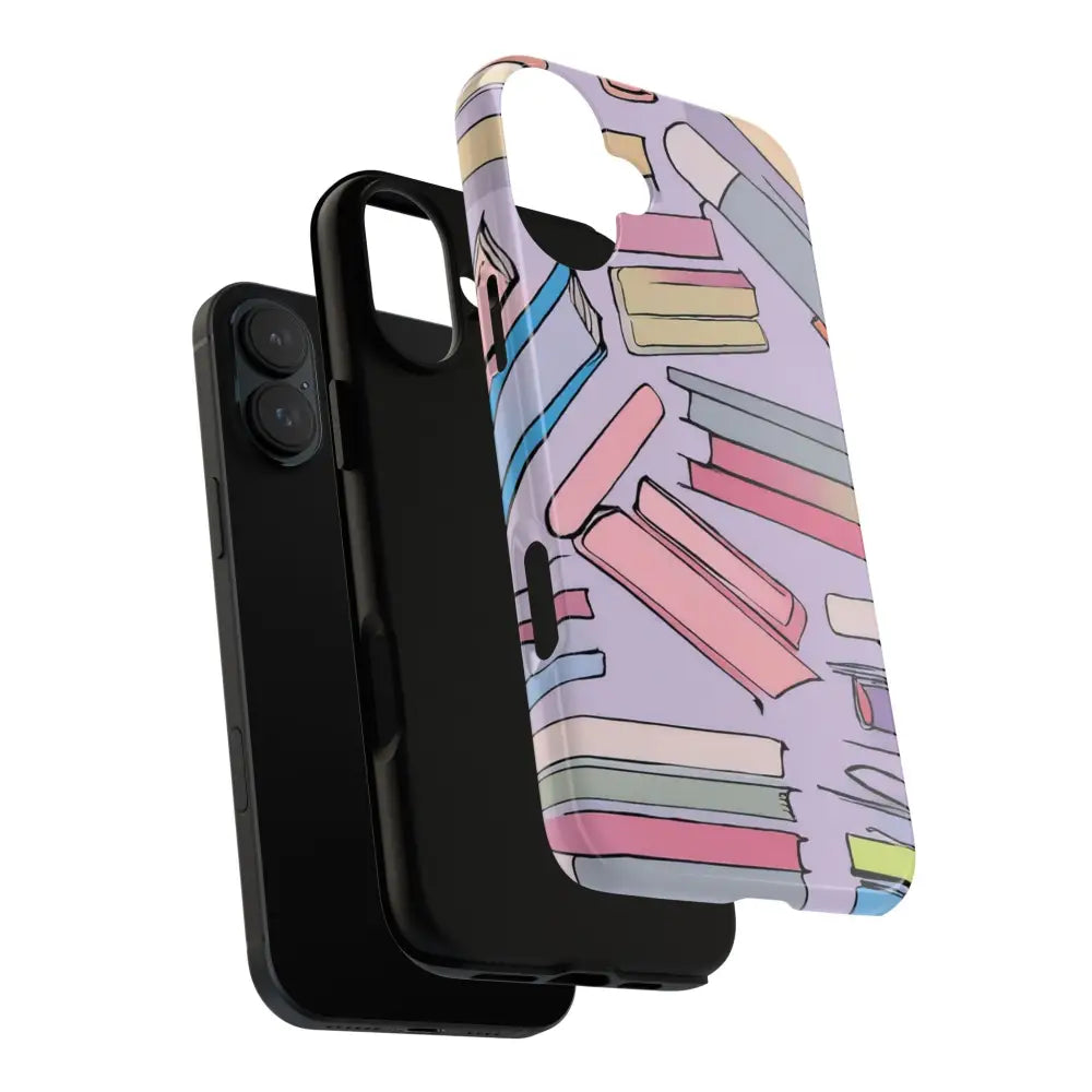 Books Pattern Tough Cases for Most Phone Types - Phone Case