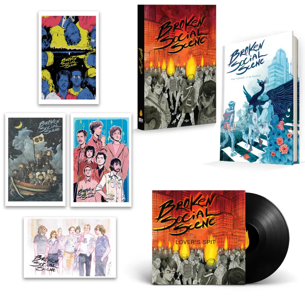 Broken Social Scene: You Forgot It in People The Graphic Novel Deluxe Edition Book Edition